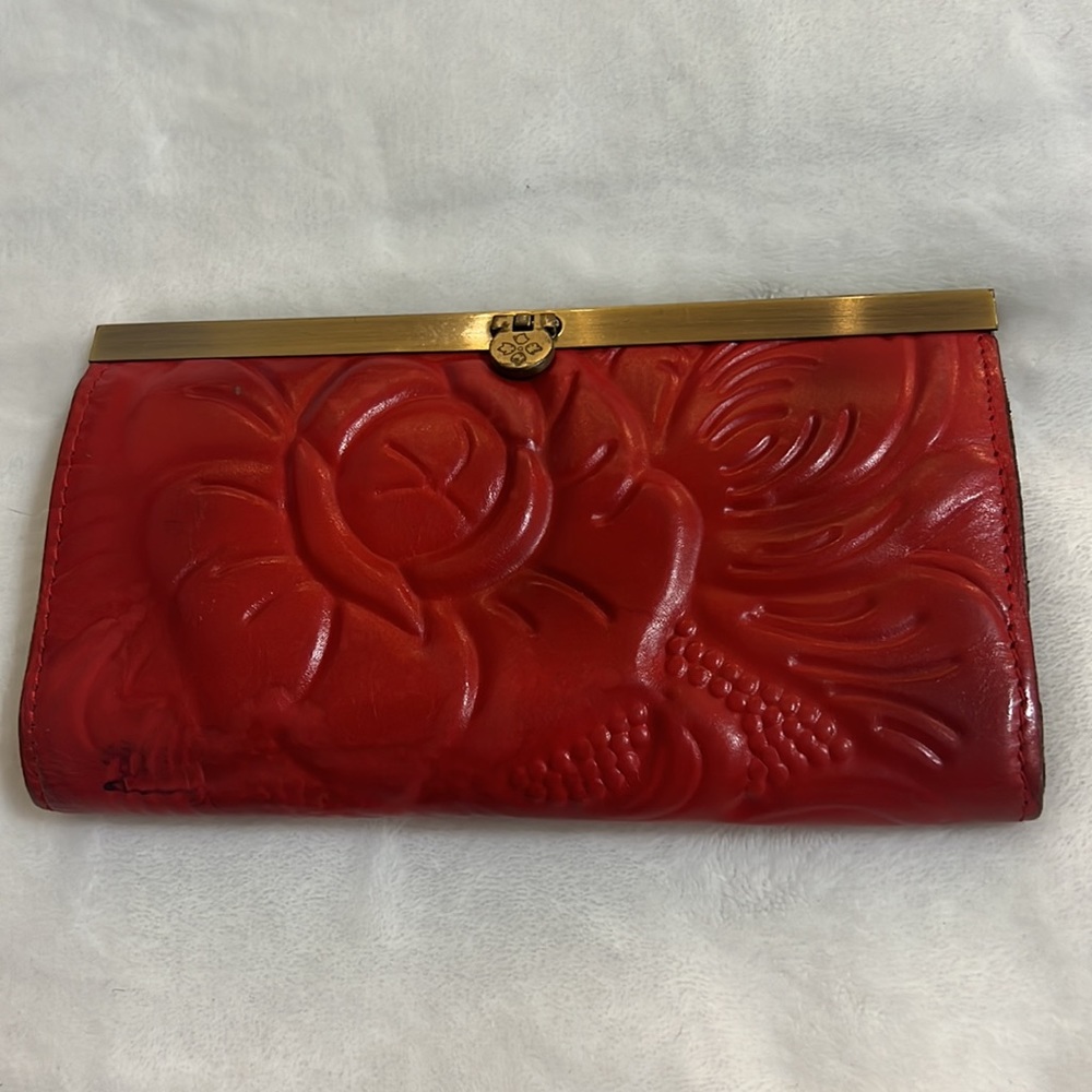 Patricia  Nash wallet, Italian leather